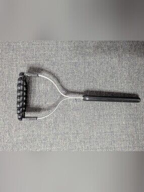 Vintage Bonny USA Potato Masher Nylon 10.75" Black Plastic Handle